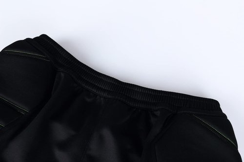 Goalkeeper Pro Protection Pants for Soccer and Paintball - Youth Goalie Pants, Black, Size M