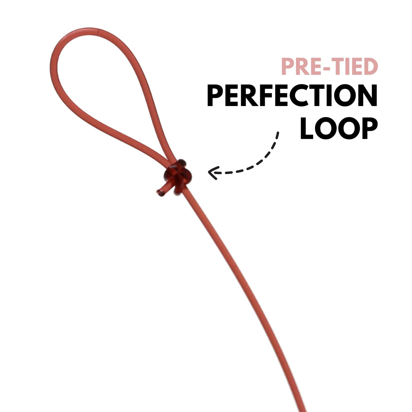 The Fly Crate Euro Nymph Leader | 21 Feet Mono-Rig with 2mm Tippet Ring | Adjustable Red and Chartreuse Indicator Tippet | Handmade in The USA | Technical European Nymphing Fly Leader 1 Pack (Thin)