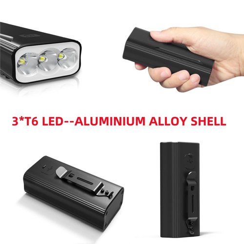High Lumen Super Bright Bike Lights,5200mAh Runtime 10+ Hours,Rechargeable Bicycle Lights Front and Back for Night Riding,5 Light Modes,Easy to Install Without Tools