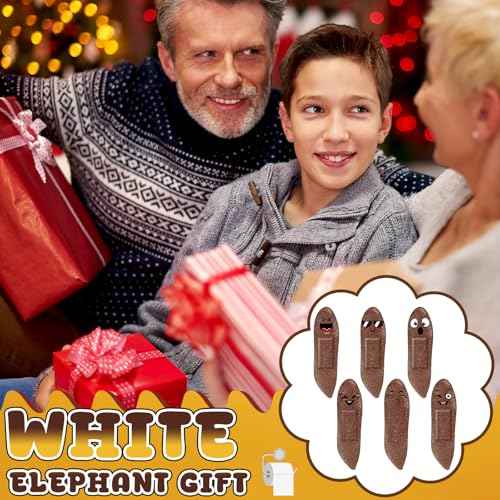 Nuanchu 30pcs Funny Bandages Self Adhesive Bandages Christmas Funny Gag Gifts Waterproof Weird Stuff White Elephant Gift for Christmas Hallowen Gifts Adults