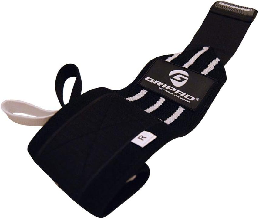 12" x 3" Weight Lifting Support Wrist Wraps, Strong Wrist Wraps, 2 Thumb Loops – Great for Weightlifting, Powerlifting, Bodybuilding, Strength & Cross-Training.