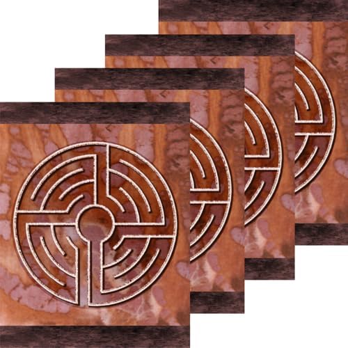 Finger Labyrinth Activity Pages Pack 2: Focus Tools for Stress, Anxiety & Attemtion Management