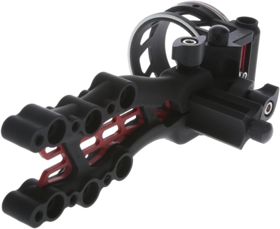 TRUGLO Carbon Hybrid Ultra Lightweight Micro-Adjustable 5-Pin Hunting Bow Sight