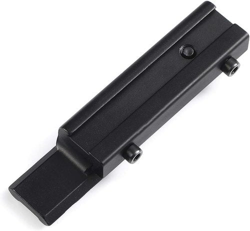 Adapter Rail Mount - This Item Converts 3/8" Dovetail Grooves to Accept 7/8" Picatinny Style Scopes and Accessories - Fits Crosman 760 Pumpmaster Repeatair 1077 Air Rifles