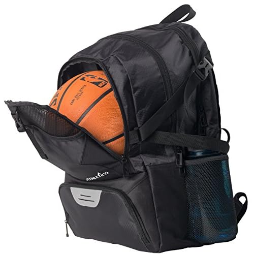 Athletico National Soccer Bag - Backpack for Soccer, Basketball & Football Includes Separate Cleat and Ball Holder