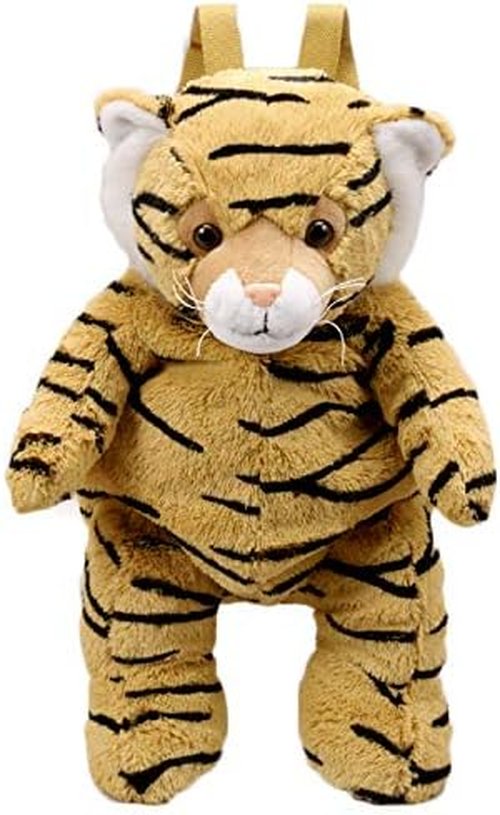 Brown Tiger Backpack 16" by Unipak