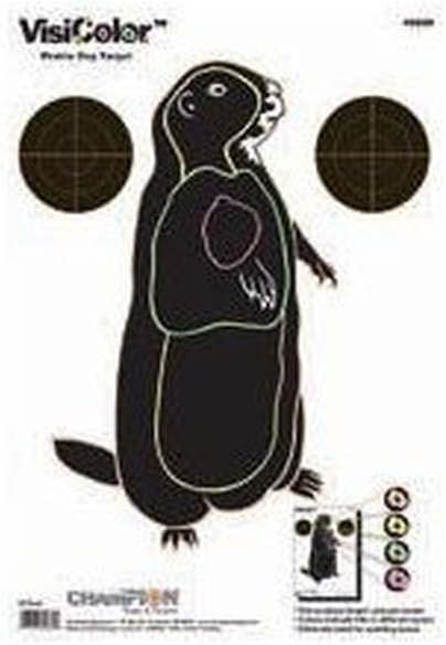Champion Traps and Targets, VisiShot Targets, Prairie Dog (10 Pack)