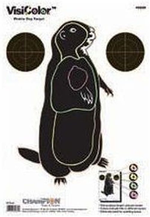 Champion Traps and Targets, VisiShot Targets, Prairie Dog (10 Pack)