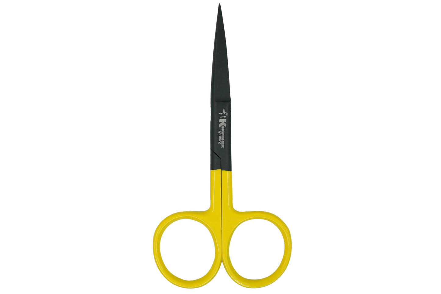 Kingfisher Fly Tying Hair Scissors, 4.5 Inch, Straight