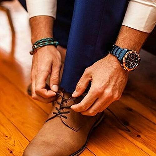 Chasing Fin Fish Hook Pendant Bracelet - Cool 30-Inch Military-Grade 550 Paracord Bracelet & Anklet - Adjustable Size, 100% Nylon Nautical & Fishing Accessory - J-Hook Pendant, Pewter (Thin Red Line)