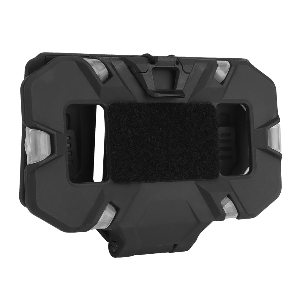 Tactical Vest Phone Holder, Universal Molle Chest Cell Phone Board Folded Navigation Board Phone Mount for Screen Size 4.7-6.7in for Vest Holder