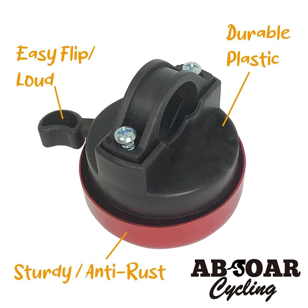 ABSOAR Cycling Unicorn Bike Bell for Kids Adults Scooter City Mountain MTB Flowers Floral Unicorn (Green)