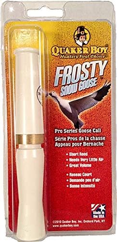 Quaker Boy Frosty Snow Goose Call, White