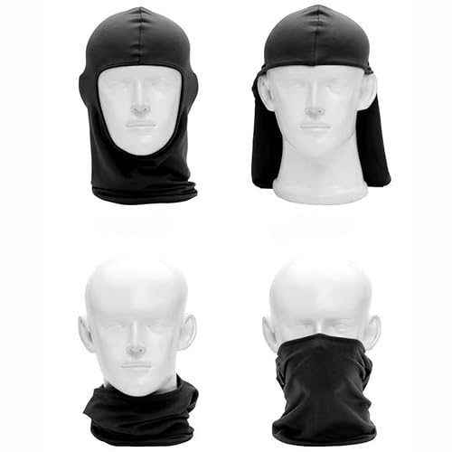 6 Pack of Ski Mask Bandana Face Hat for Outdoor Summer Face Covering Ice Silk UV Protection Balaclavas Headwear