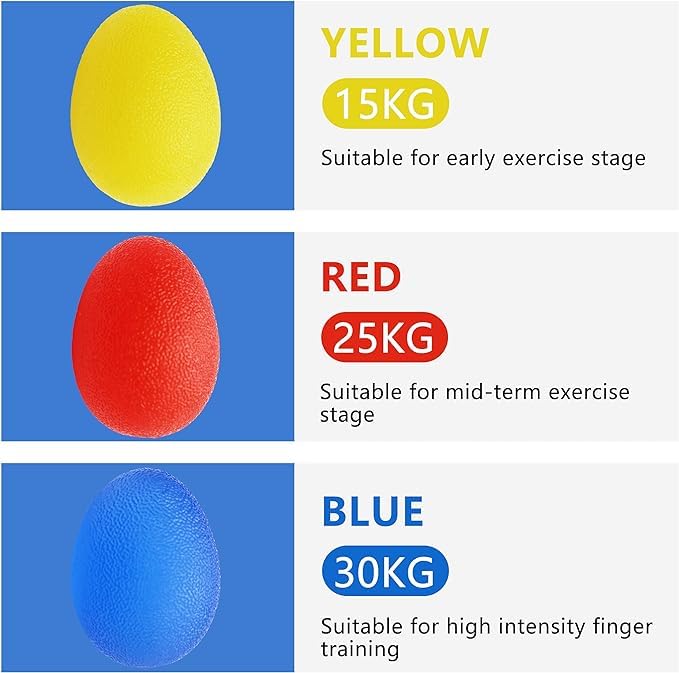 13 Pcs Finger Exerciser, Finger Stretchers, Grip Rings Hand Exerciser, Stress Relief Balls, Hand Grip Strengthener, Set Forearm Adjustable Resistance Hand Gripper, Forearm Grip Workout, Finger