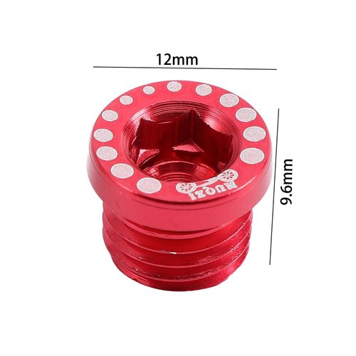 Leadigol M10*1.25 Bicycle Parts Bike Screws and Bolts MTB Brake BoltsAluminum Alloy MTB Fixed Gear For V Brake Hole Screw Bolt Bike Brake Screw