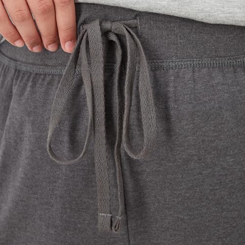 Champion Women's Jersey Shorts 2X Granite Heather Soft Lightweight Comfortable Plus Size