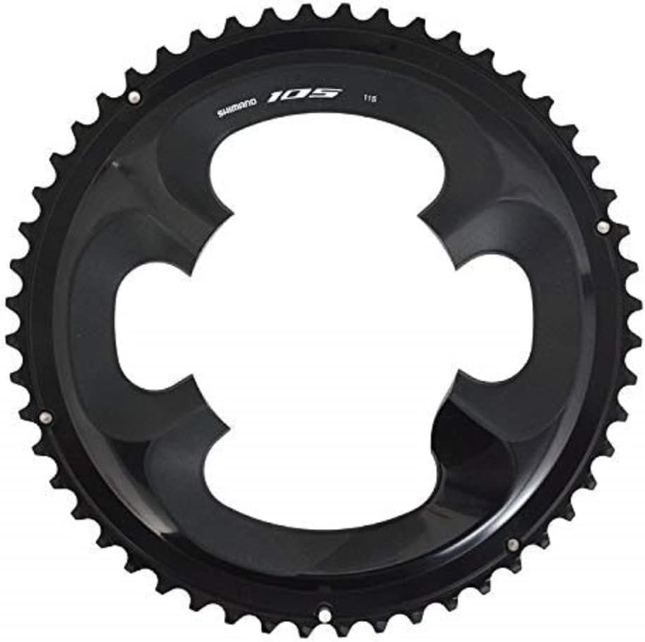 Shimano Spares FC-R7000 Chainring, 52T-MT for 52-36T, Black