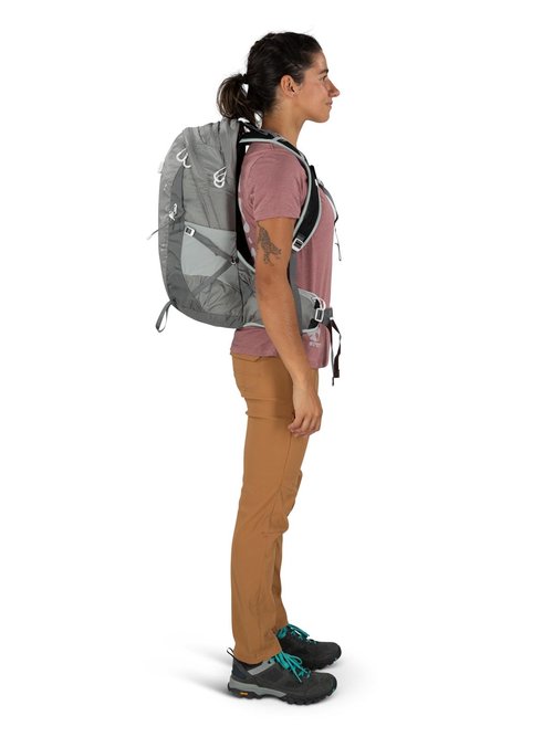 Osprey Talon Earth 22L Unisex Hiking Backpack, Glacier Grey