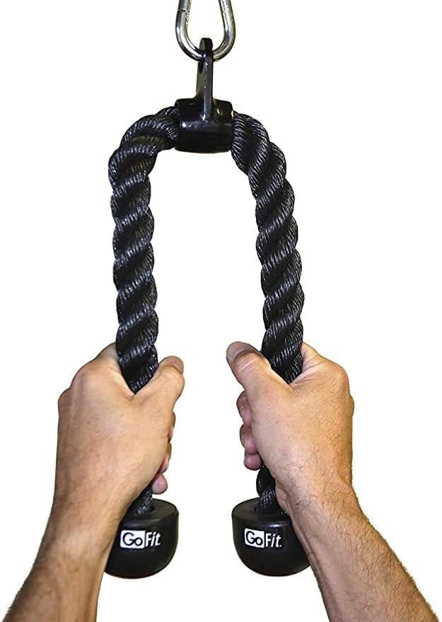 GoFit Tricep Rope, Black (GF-TROPE)