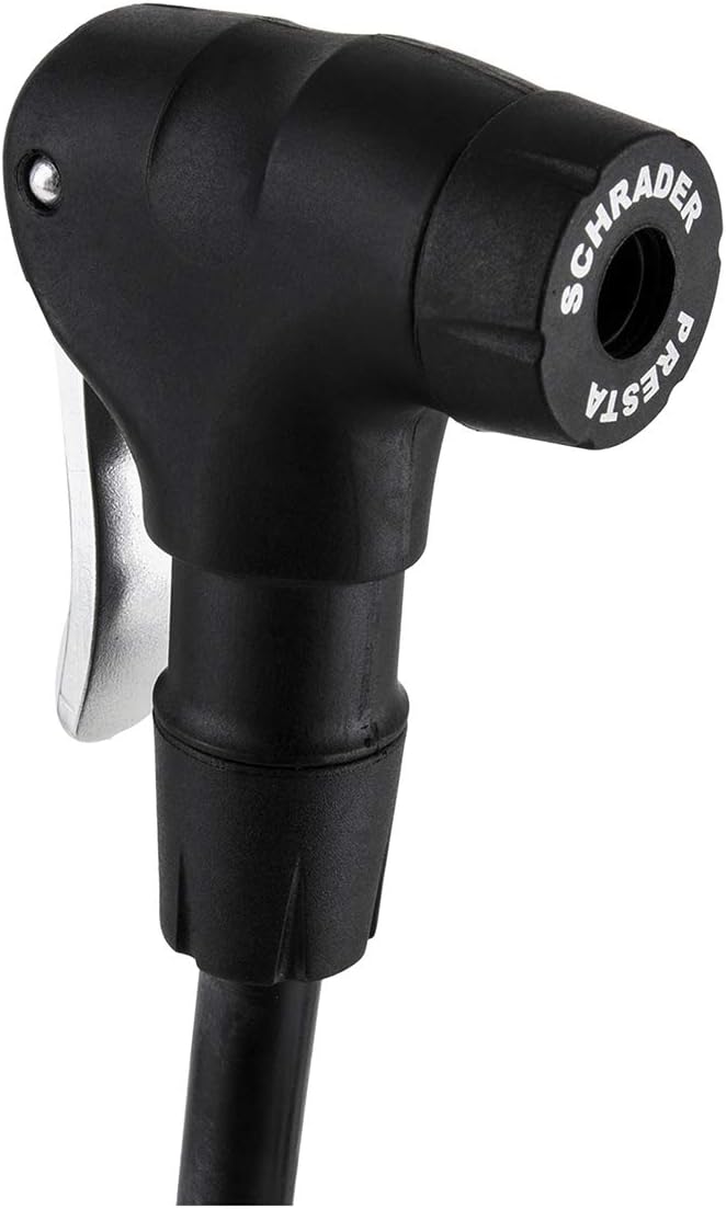 Planet Bike Floor Pump Auto Head & Hose, 2 inches x 1 inch x 38"