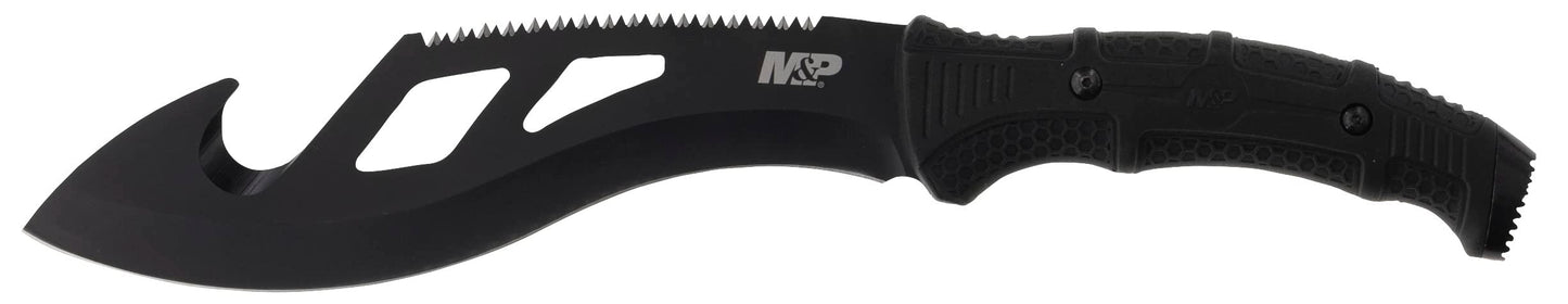 Smith & Wesson Accessories Smith & Wesson M&P Extraction and Evasion Kukri 14 in Overall Length with 9 in Blade Length and Rubberized Handle