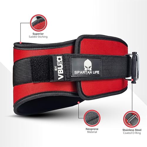 Victorudo USA Self-Locking Weight Lifting Belt - Premium Weightlifting Belt for Serious Functional Fitness, Weight Lifting, and Olympic Lifting Athletes - Deadlift Training Belt - Lifting Support for