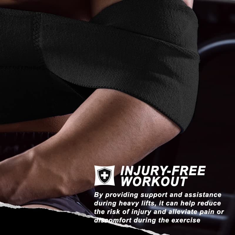 TAVIEW Bench Press Resistance Band,Power Weight Lifting Fitness Increase Strength Assist with Bench Press, Dips, and Push Ups