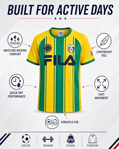 Kids Soccer Jersey Shirt Short Sleeve Mesh Performance Sports Tee