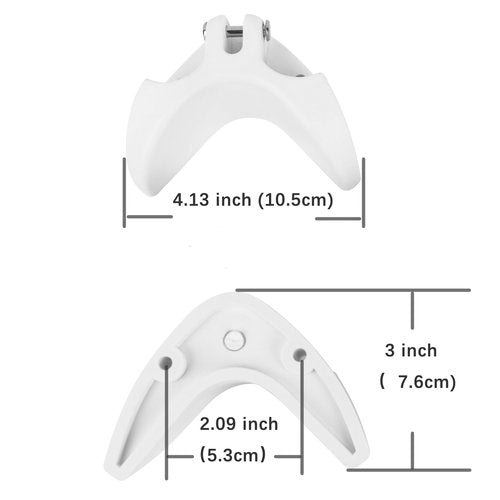 Boat Cooler Mounting Kit White Universal Cooler Tie Down Kit,Fits Most Brands Secures Stops Sliding Fast Removal , Include 4 Corner Pieces, 2 Quick-Connect Stretch Straps
