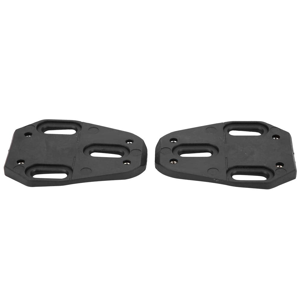 Shoe Cleat Cover 1 Pair Quick Release Cycling Shoes Cleat, Three Holes to Four Holes Shoes Cleat Adapter Converter, Solid Nylon Pedal Cleats for Zero (A)