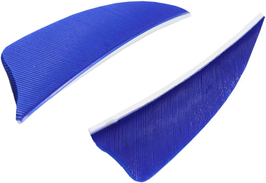 Letszhu Archery Arrows Feather Fletching 4 Inch Real Turkey Vanes for Hunting Target Shooting (25 Pack)