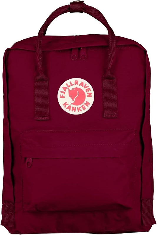 Kånken Backpack by Fjällräven - Plum Color, One Size, Iconic Design