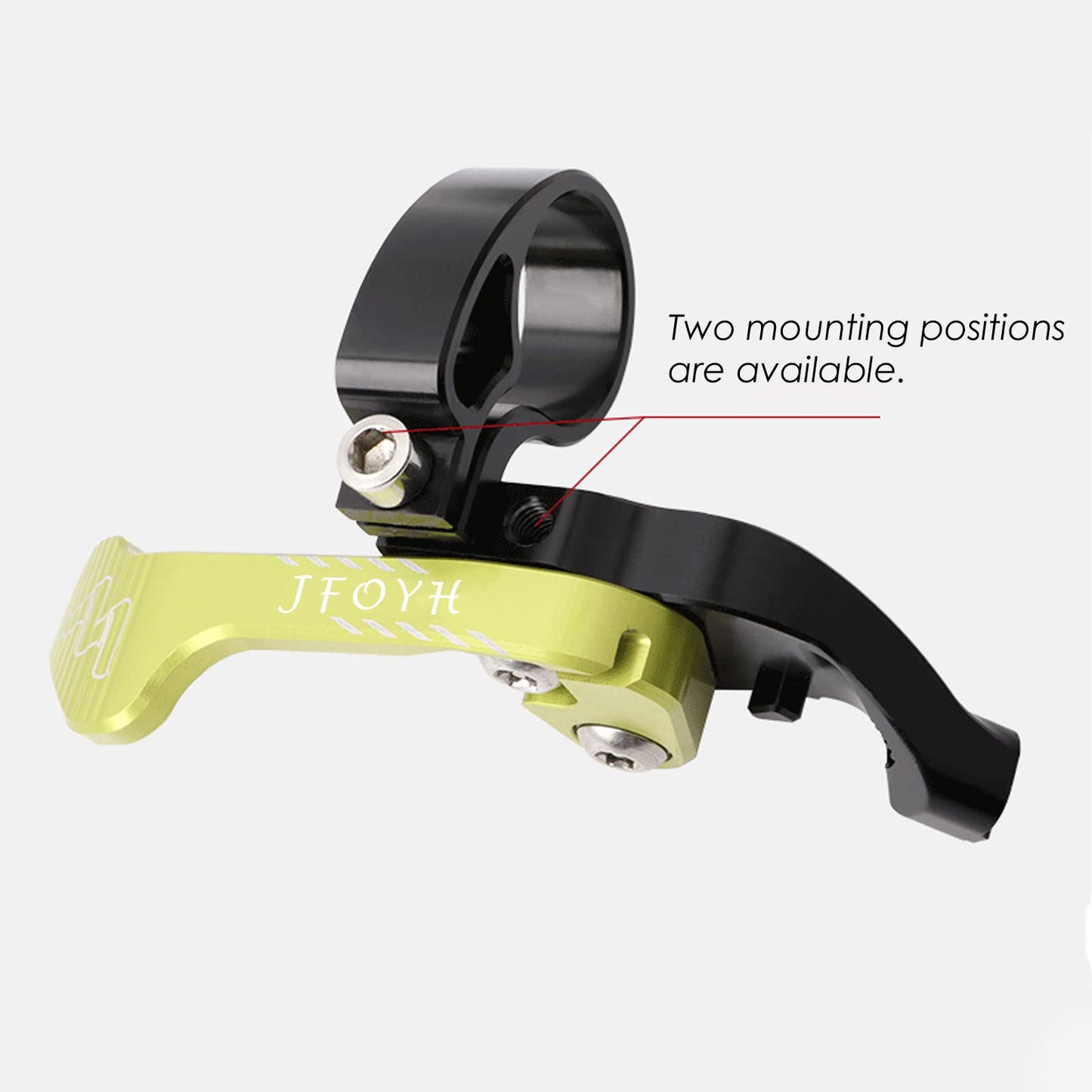 JFOYH Mountain Bike Dropper Post Remote Lever Kit for External and Internal Routing Dropper Seatpost - Blue