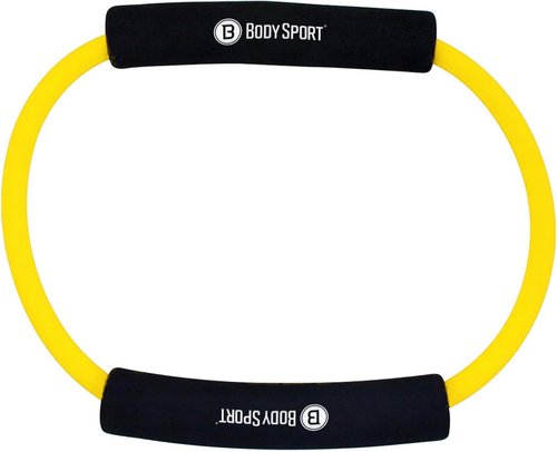 Body Sport Loop Tubing , Resistance Band with Foam Pad Handles for Strength Training and Rehabilitation