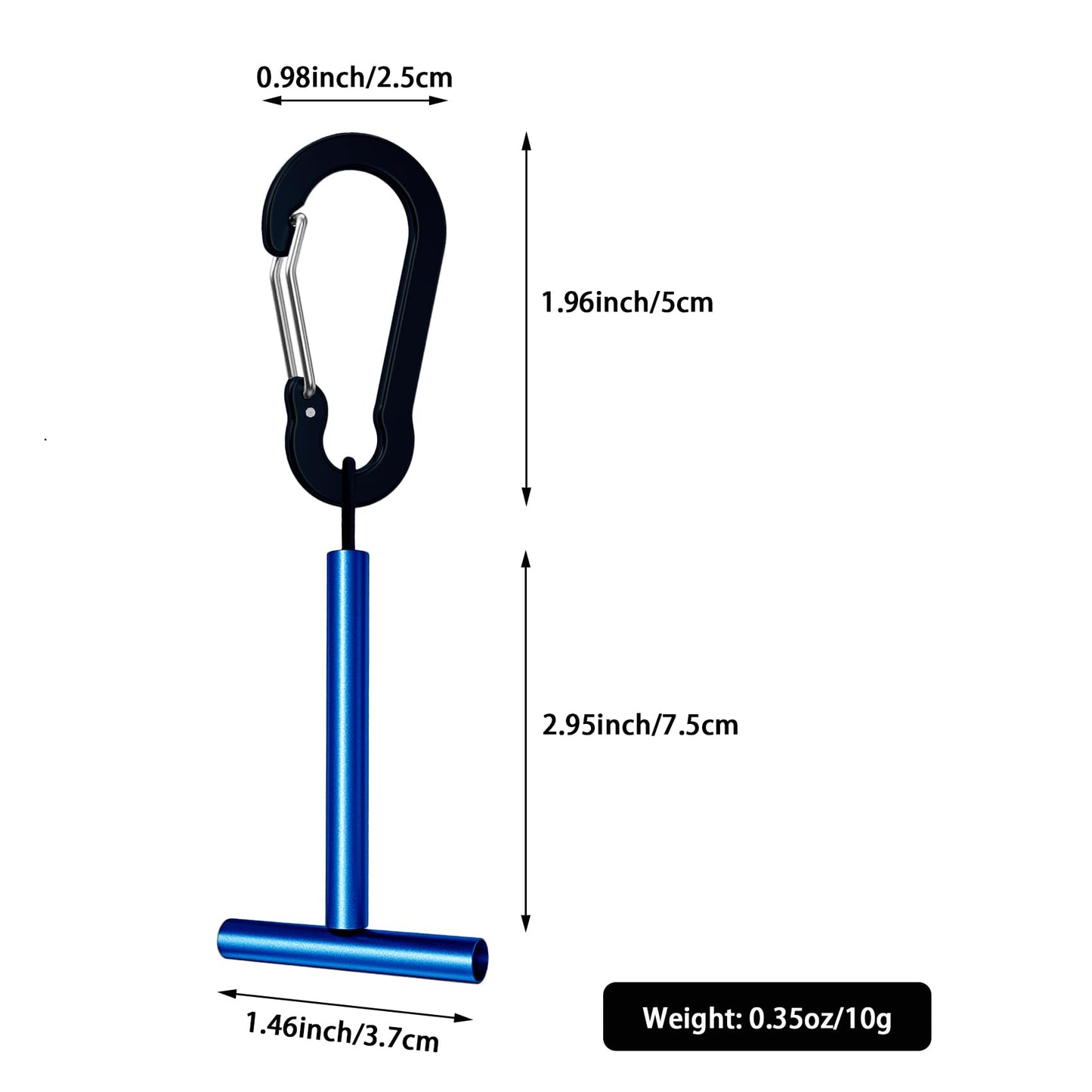 Aventik Fly Fishing Tippet Spool Holder Fly Fishing Gear for Fly Line Leader Organizer(Tippet Holder A)