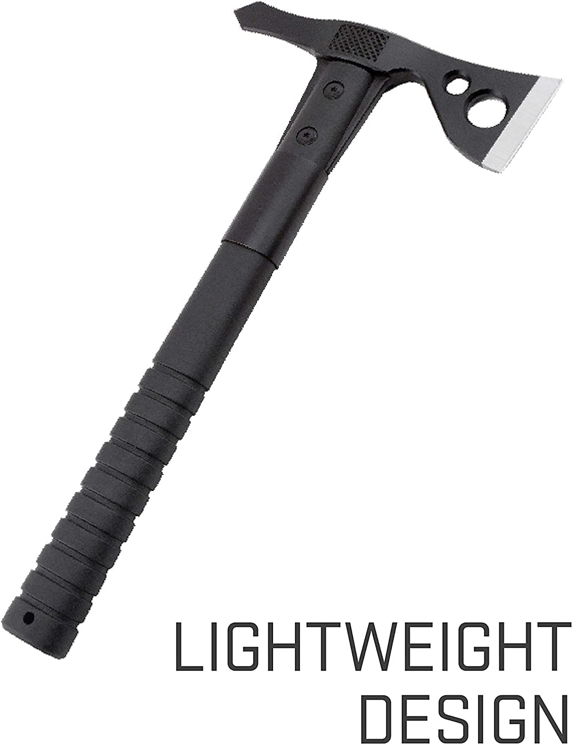 SOG FastHawk- Lighter, Faster, Agile Throwing Hatchet, Versatile Survival Tactical Axe for Competition Throwing and Camping, Hunting and Packing-Black (F06TN-CP)