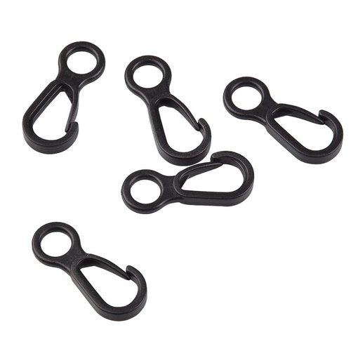 10pcs Plastic Snap Clip Hook Camping Carabiner Buckle Outdoor Tent Accessories Multifunction Snap Hook Camping Equipment Heavy Duty Plastic