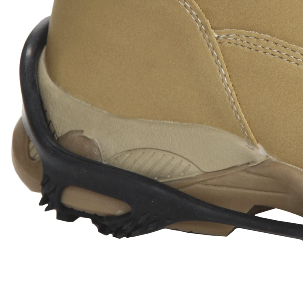 Due North Everyday Pro Traction Aids for Running and Walking on Ice and Snow - Ice Cleat Winter Spikes for Men & Women