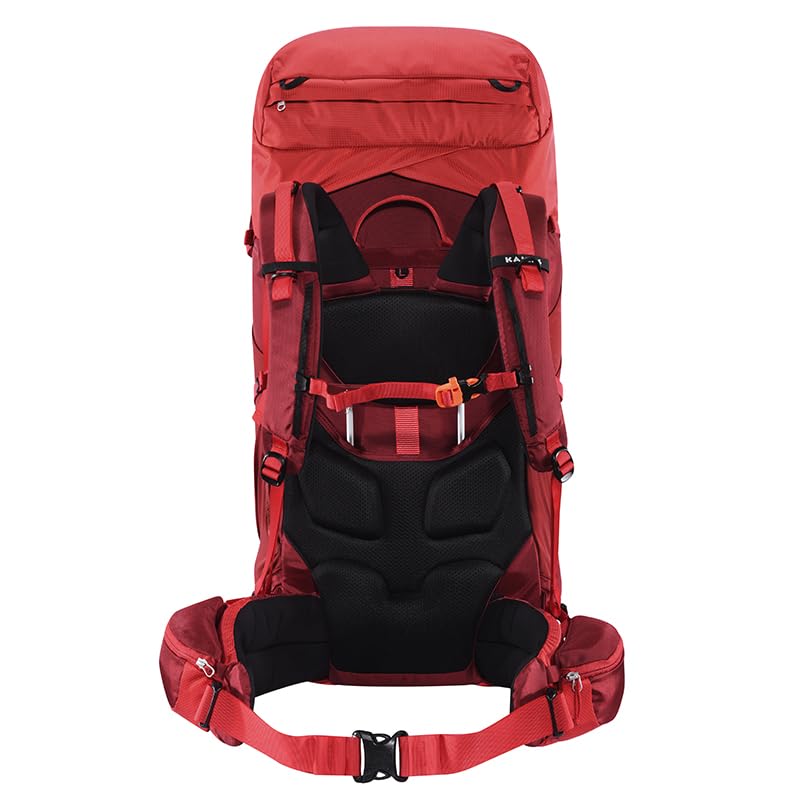 Kailas Wonderland II 65+10L Unisex Adult Trekking Bacpack Waterproof Backpacking for Travelling Camping, Kailas Red