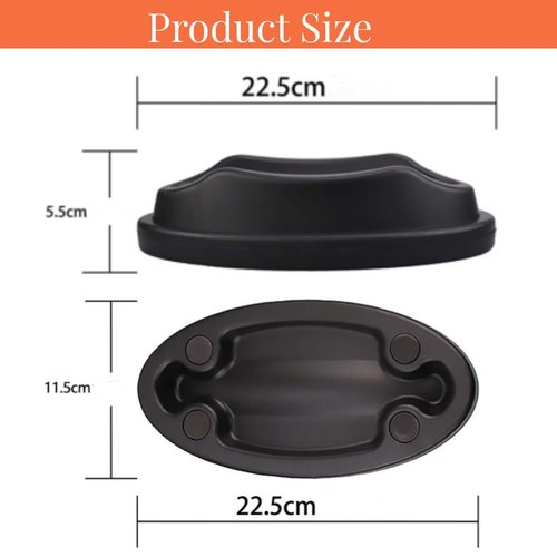 WLAUBO Bike Front Wheel Riser Trainer Block for Indoor Bicycle Trainers,Bicycle Stabilize Stand Accessories for Indoor Road Bike Mountain Bike Riding Trainer Exercise Tire Holder