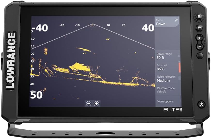 Lowrance Elite FS Fishfinder/Chartplotter, Available with and Without Transducer