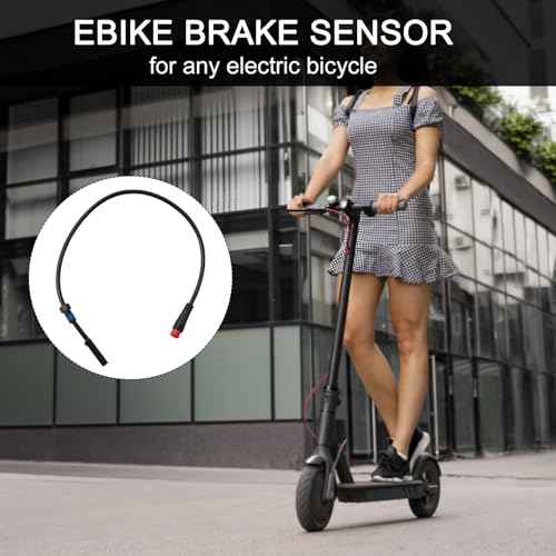 Ebike Brake Sensor, Magnetic Brake Sensor For any Electric Bicycle, Cut Off Power Brake 2/3 Pin 2A 2Y , Electric Bicycles Hydraulic Cut Off Power Brake Connector Kits(2 pins)