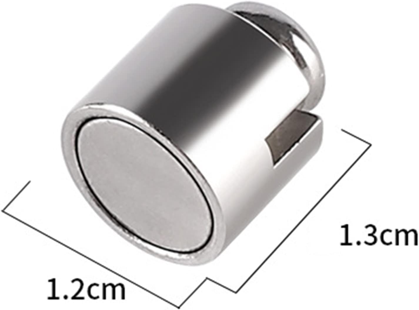 1Pc Silver Universal Bike Metal Stopwatch Magnet Wear-Resistant Lightweight Absorption Magnet Bike Magnetic Sensor for Bike Odometer Speedometer Bike Supplies Cycling Computers,Electronics and Gadgets