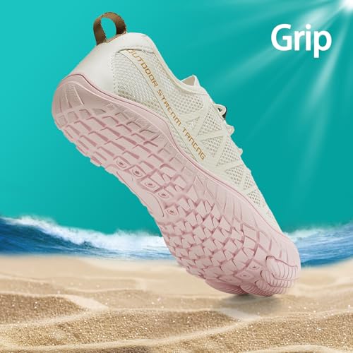 Women's Water Shoes Lightweight Aqua Shoes for Beach Swim Pool Kayaking