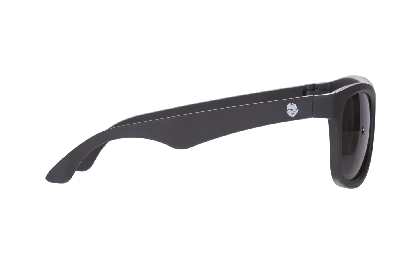 Babiators Baby Navigators - Original Jet Black Kid's Sunglasses | UV Protection, Ages 0-1 | Babies & Toddlers | UV Protection, Durable, Bendable, and Baby Proof