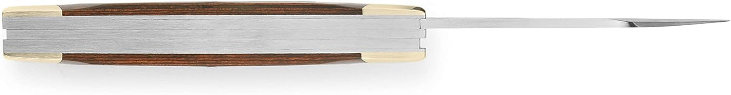 Buck Knives 371 Stockman 3-Blade Pocket Knife with Woodgrain Handle