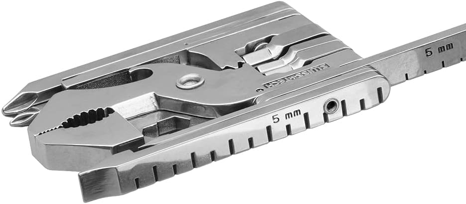SWISS+TECH ST53130 Pocket Multi-Tool Kit (22-in-1) Tool with Wrenches, Allen Drivers (Single Pack)