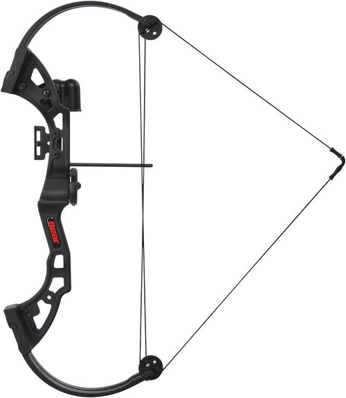 Bear Archery Brave Bow Set for Youth, Recommended Ages 8-12, Right Handed, Continuous Draw Weight Up to 25 lb., Continuous Draw Length Up to 19.5-inches