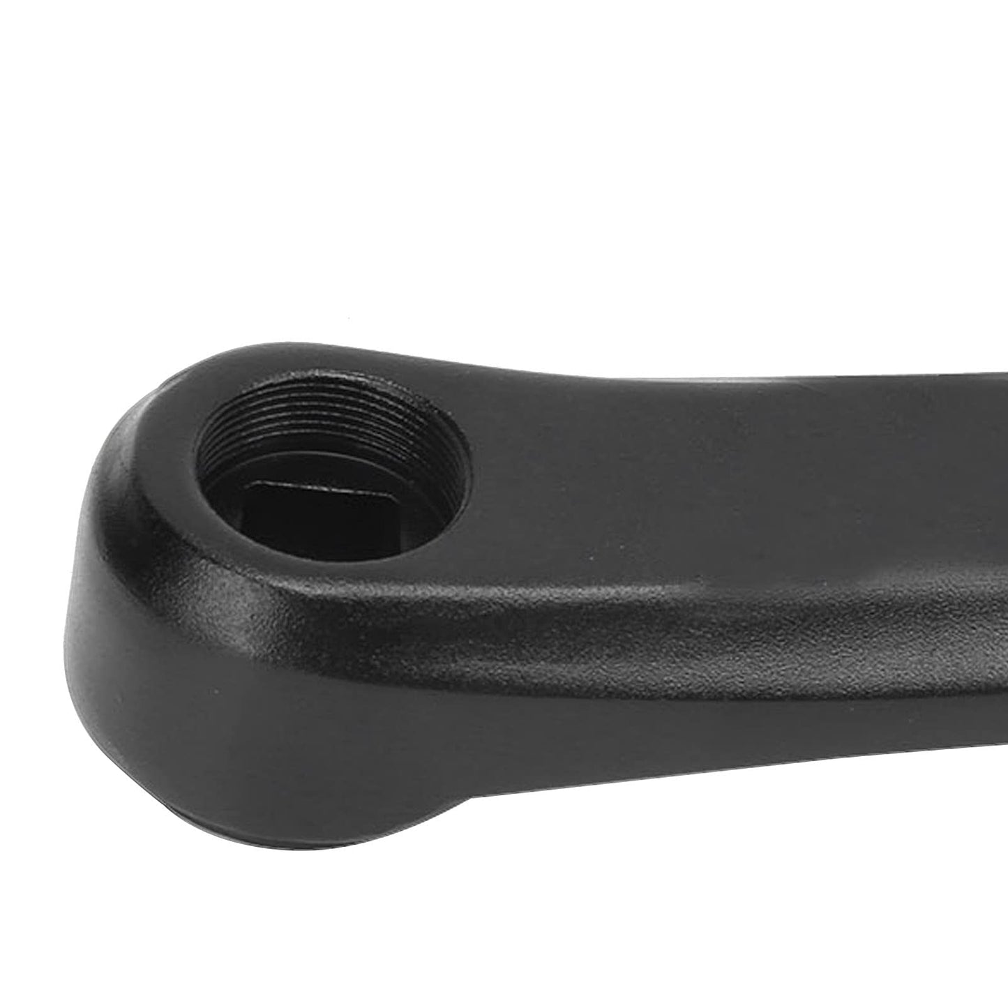 Gemer Bike Crank Arm, Bicycle Crank Left Arm Replacement, Aluminum Alloy Bike Crank Arm Left Simple Installion Wide Range of Use for Mountain Bike